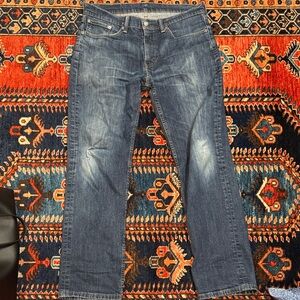 Levi's Classic Indigo Straight Jeans